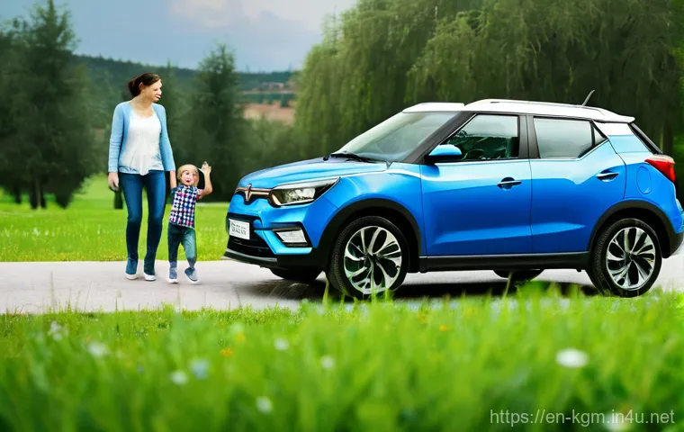 쌍용 티볼리 리스 프로그램 - **Prompt 1: Modern Family Adventure with a New Tivoli**
"A vibrant, high-definition photograph o...